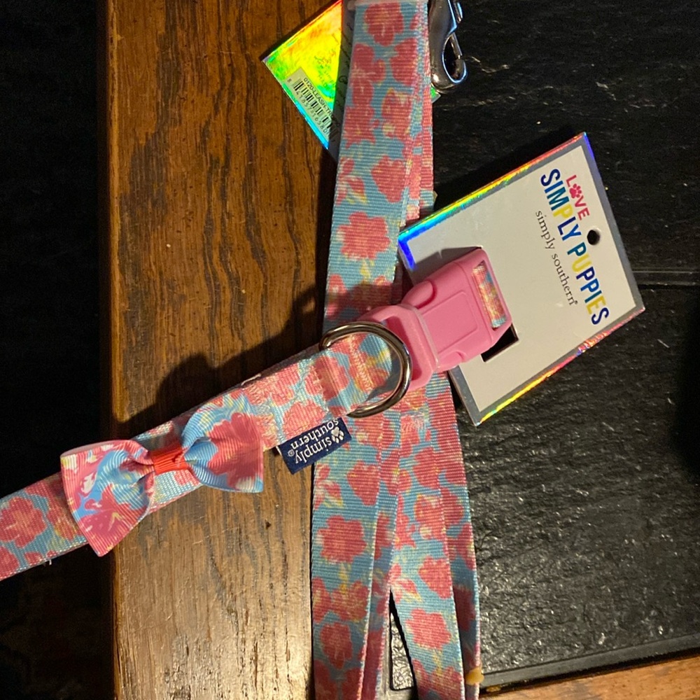 Simply Southern Dog Collar & Leash